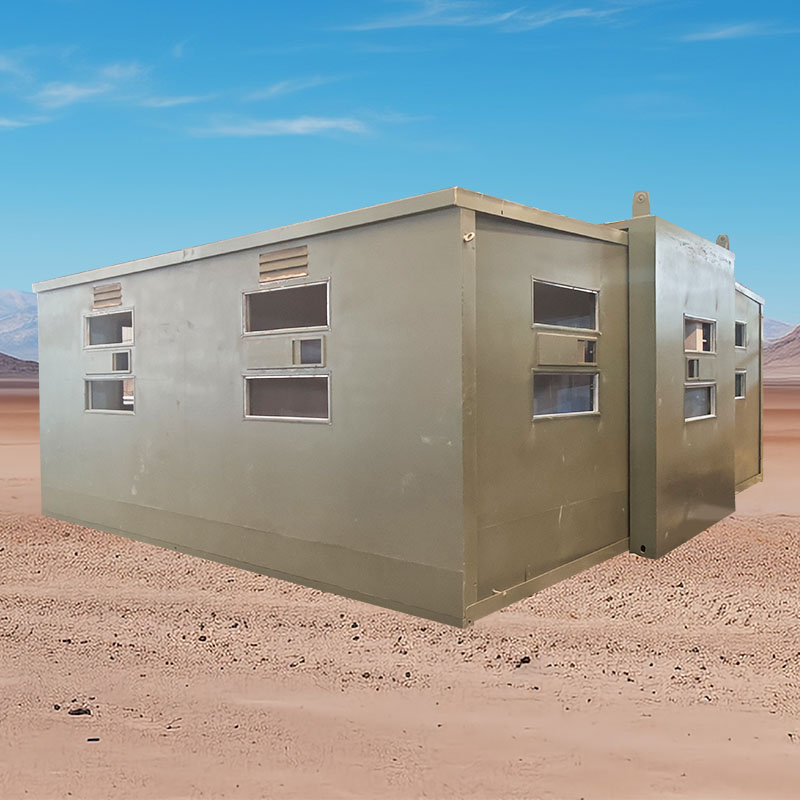 Paano itinayo ang mga bulletproof container house?